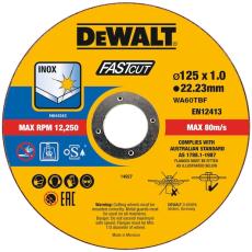 DT20540 DeWALT  Rezna ploča 125x1 FASTCUT 100kom