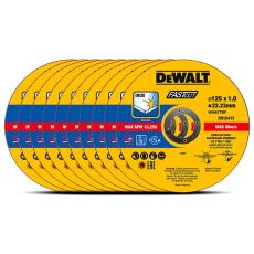 DT43972 DeWALT  Rezni disk za inox 125x1mm, 10 komada u aluminijumskom pakovanju